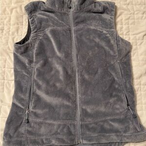 Mountain Hardwear Fuzzy Gray Fleece Vest